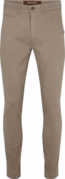 Sand Slim-fit Suede Chinos