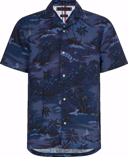 THM Hawaiian Print S/S Skjorte