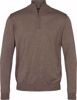 Sand Merino Half-zip Strik