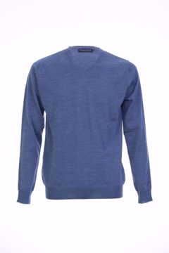 Hanstholm V-Neck Merino Strik