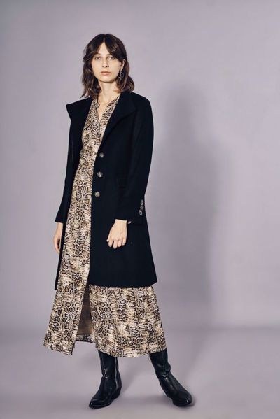 Sand Cashmere New Parker Coat
